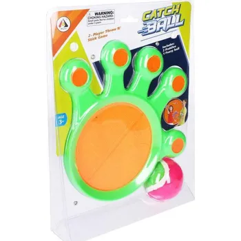 Hračka pro nejmenší Wiky Chytací hra ruka - Zelená