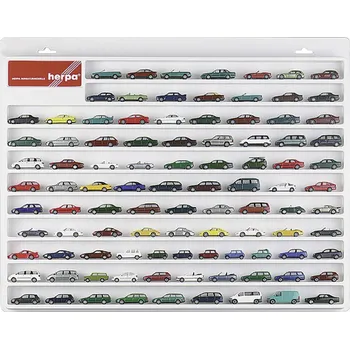 Modelová železnice Herpa 029223 H0 výstavní box plast 570 mm x 450 mm x 35 mm