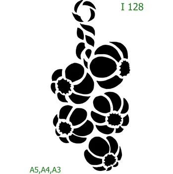 Šablona I 128 - A4 , Nelepící folie