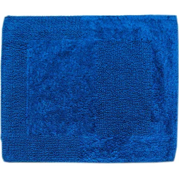 Koupelnová předložka Polášek Holešov Koupelnová předložka LUX PIANO 3 100% bavlna Modrá 50x80