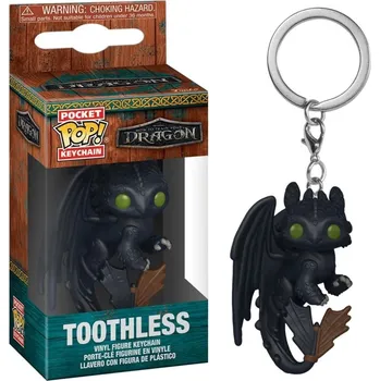 Funko Pocket POP! Klíčenka How To Train Your Dragon - Toothless
