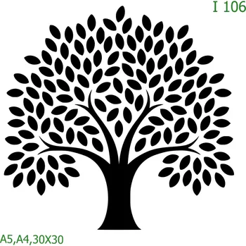 Šablona I 106 - A4 , Nelepící folie