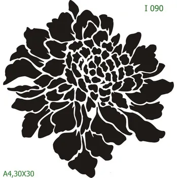 Šablona I 090 - 30 x 30 cm , Nelepící folie