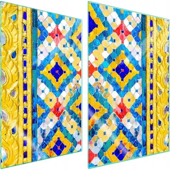 Obraz Skleněná ochranná deska na sporák 2x35x52 Vzor