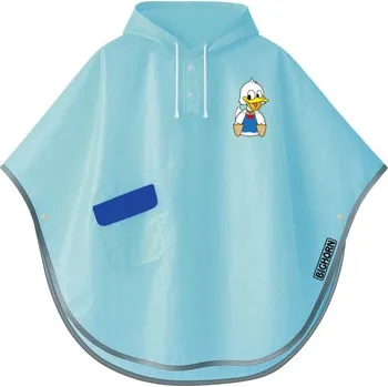 Dětská pláštěnka pončo BIGHORN Tonga 8023 D1 kačer Velikost 2XS