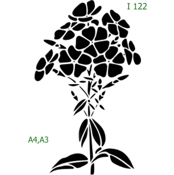 Šablona I 122 - A3 , Lepící fólie