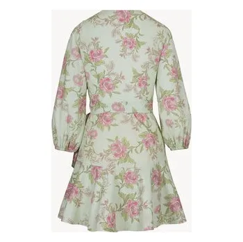 Dámské šaty BIZUU Letní šaty AMBROSIA Zelená Standard Fit 36