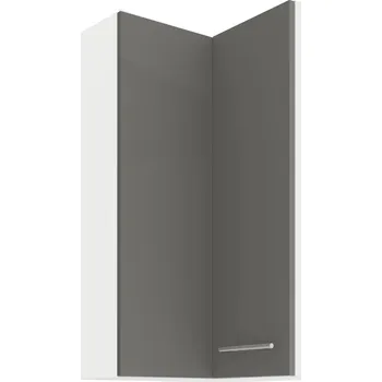 Kuchyňská skříňka Stolarz-Lempert Kuchyňská skříňka Lara Grey - horní rohová 60x60 GN-90 2F (90°)