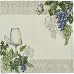 Gobelínové prostírání na stůl Vineyard 32x32 cm, Sander