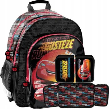 Školní batoh s více komorami Cars Paso, vícebarevný, 19 l