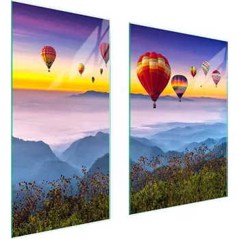 Obraz Skleněná ochranná deska na sporák 75x52 Balón