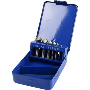 Vrták Triumf záhlubníky HSS 6,3 -20,5 mm, sada 6 dílů - 100-04527