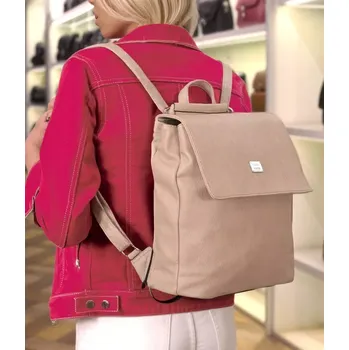 Městský batoh Dámský béžový batoh Tessra M3983