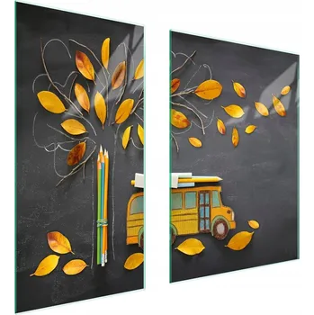 Obraz Skleněná ochranná deska na sporák 75x52 List