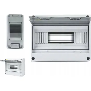 Rozvaděč ROZVADĚČ KOVOVÝ POVRCHOVÝ SKŘÍŇKA NA JISTIČE HT-12