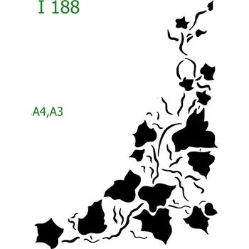Šablona I 188 - A4 , Nelepící folie