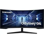 Samsung Odyssey/G55T/34"/VA/3440x1440/165Hz/1ms/Black/2R