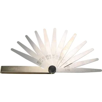 Měřicí přístroj Condor měrky spárové, rozsah 0,05 - 1,0 mm, 13 plátků - 100-01305