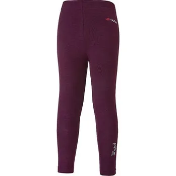 Dětské termo spodky Dětské legíny Little Angel smyk Outlast® - švestkové velikost 110