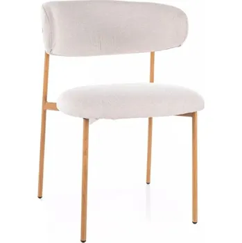 Jídelní židle Židle jídelní světle béžová/dub ELTON D BREGO