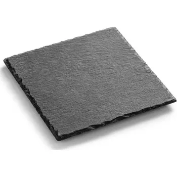 Talíř Břidlicový talíř na prezentaci pokrmů 20x20 cm | FORGAST FG03225