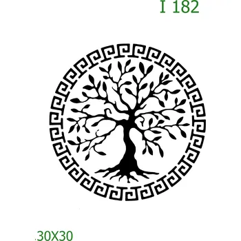 Šablona I 182 - 30 x 30 cm , Nelepící folie