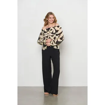 Dámské kalhoty Dámské kalhoty &Co Woman PA366/NELLY-black Velikost: S