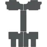 Kobercové rohožky Edecor velurové 5 ks