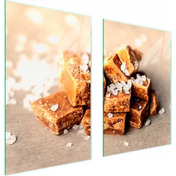 Obraz Skleněná ochranná deska na sporák 65x52 Dezert