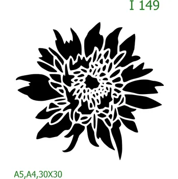 Šablona I 149 - 30 x 30 cm , Nelepící folie