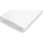 BROTEX Jersey prostěradlo EXCLUSIVE do dětské postýlky, bílé Varianta: 70x140cm
