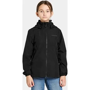 Chlapecká bunda Dětská nepromokavá bunda Didriksons Meliss black - ROSTOUCÍ velikost 120