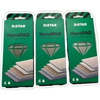 Brusný kotouč Distar - Handpad 170x75x12mm ruční diamantový brousek Hrubost: Z 60