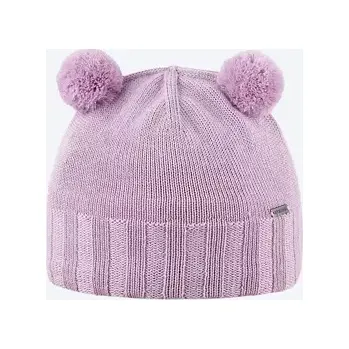 Čepice Dětská pletená merino čepice Kama B102 růžová obvod hlavy 42-46 cm