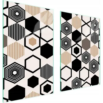 Obraz Skleněná ochranná deska na sporák 65x52 Vzor