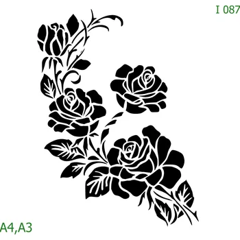 Šablona I 087 - A4 , Nelepící folie