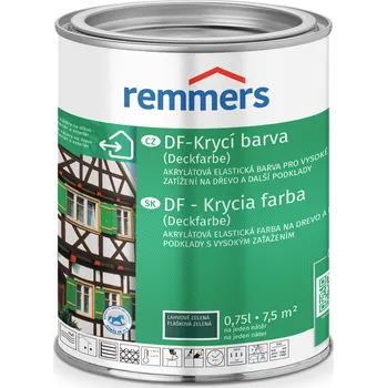 Lak na dřevo DF - krycí barva (Deckfarbe), Balení 0,75 l, Odstín Nussbraun