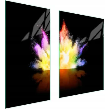 Obraz Skleněná ochranná deska na sporák 75x52 Výbuch