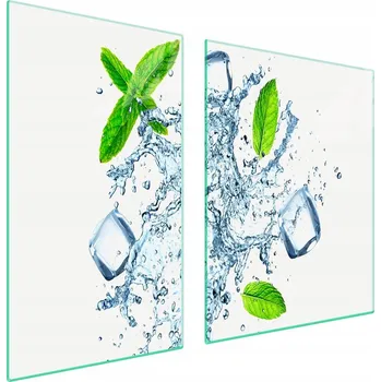 Obraz Skleněná ochranná deska na sporák 100x52 Led