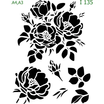 Šablona I 135 - A3 , Nelepící folie