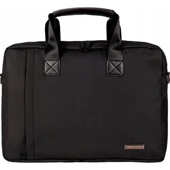 WINGS Taška na notebook 15,6" Obchodní černá VODĚODOLNÁ Lehká přes rameno