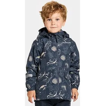Dětská nepromokavá bunda Didriksons Norma ocean navy - ROSTOUCÍ velikost 120