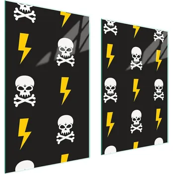 Obraz Skleněná ochranná deska na sporák 65x52 Vzor