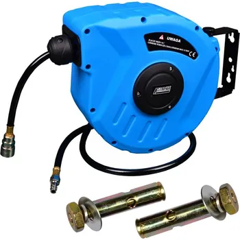 Zahradní hadice buben navíjecí automatický s hadicí 10 m + 1 m - 108-FR7405