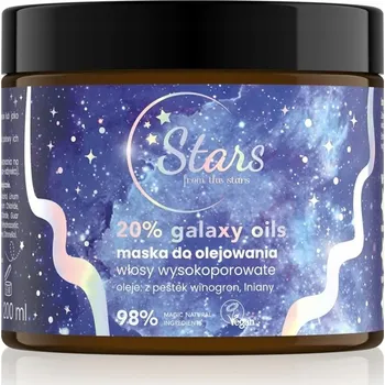 Vlasová regenerace Stars from the stars Maska na olejování vlasů s vysokou porézností 200 Ml