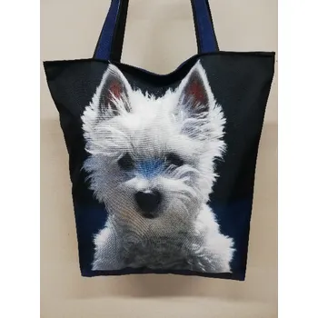Nákupní taška Taška nákupní kočárkovina - Pes Westík