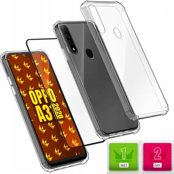 Pouzdro na mobilní telefon Zadní Kryt Kingglass pro Oppo A31 bezbarvý