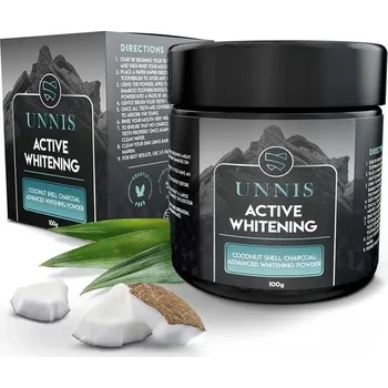 zubní pasta Zuby s aktivním uhlím Unnis