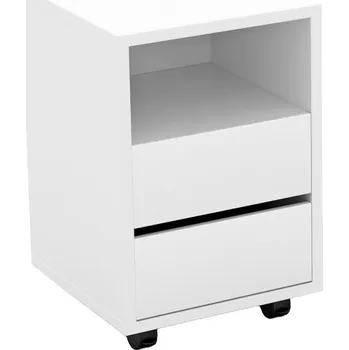 Komoda Kontejner VOKSA, bílý + PROVĚŘENO zákazníky + vyzvednutí ZDARMA