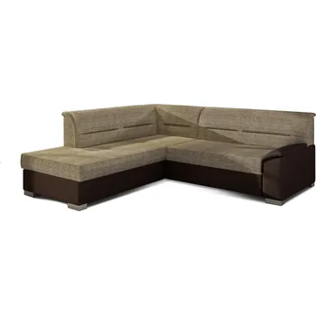 Sedací souprava Rohová rozkládací sedací souprava BERGEN 208 cm Berlin 03/Soft 66 béžová levá